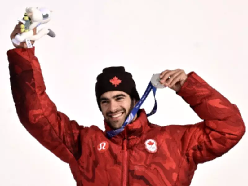 Quebec's Eliot Grondin Secures Silver in Snowboard Cross at Winter Olympics