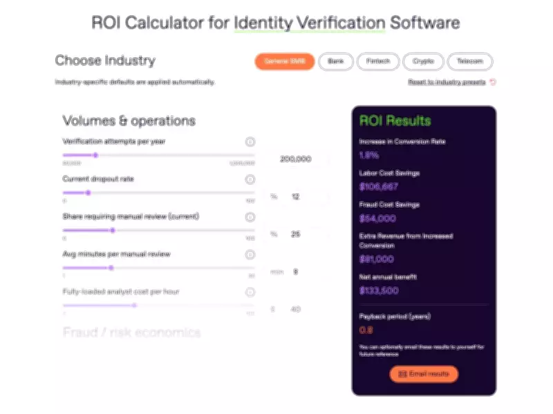 Regula Launches Free ROI Calculator to Help SMBs Assess Identity Verification Payoff