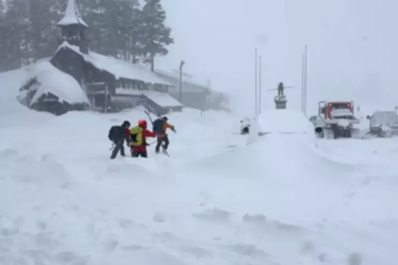 Rescuers Battle Winter Storm to Reach 6 Survivors of California Avalanche, 9 Missing