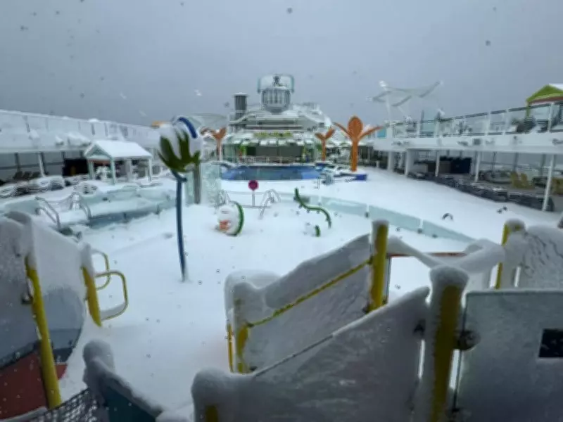 Royal Caribbean Odyssey of the Seas Finally Departs After Snowstorm Strands Passengers