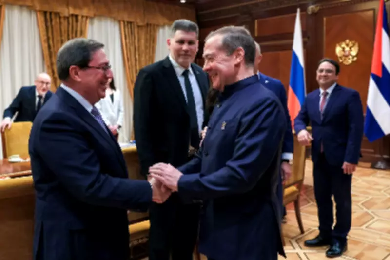 Russia Hosts Cuban Foreign Minister, Urges U.S. to End Cuba Blockade