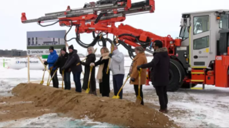 Sandvik Breaks Ground on $51 Million Mining Facility in Saskatoon