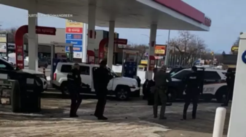 Saskatoon Police Arrest Three in Alleged Stolen Vehicle Standoff at Gas Station