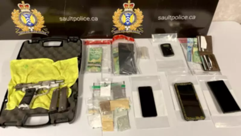 Sault Ste. Marie Police Seize Loaded Handgun and $17K in Drugs, Charge Two