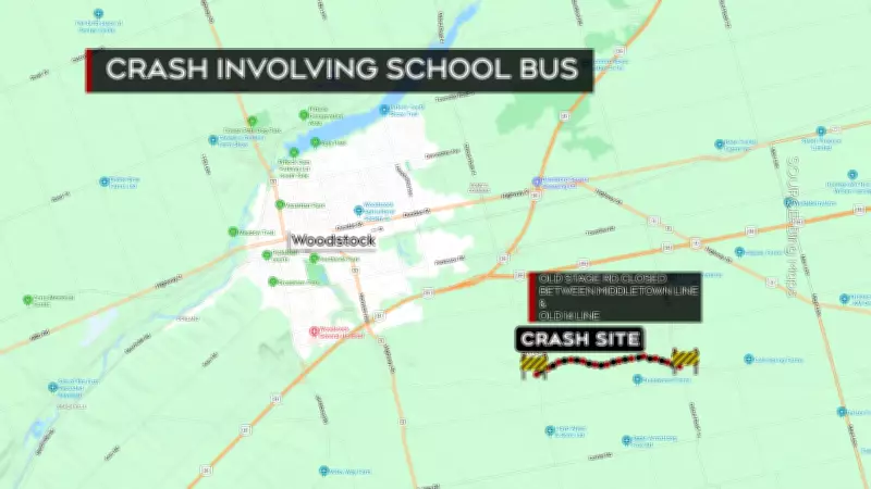 School Bus Crash in London: Injuries Under Assessment Following Incident