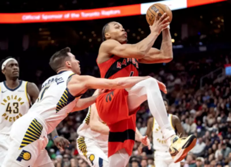 Scottie Barnes Dominates with 25 Points and 14 Rebounds in Raptors' Victory Over Pacers