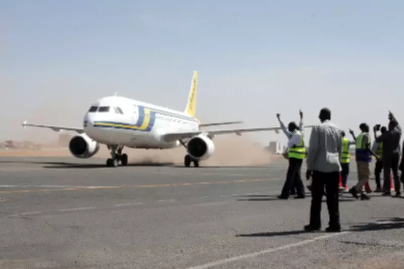 Second Commercial Flight Lands in Khartoum Since Conflict Began, Signaling Hope