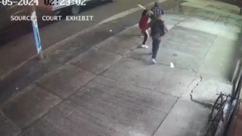 Security Video Shows Bat Struggle in Peterborough Store Clerk's Aggravated Assault Trial