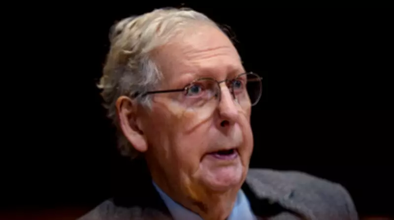 Senator Mitch McConnell Hospitalized for Flu-Like Symptoms, Misses Senate Votes