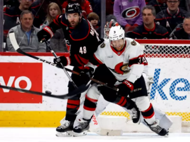 Senators' Comeback Bid Falls Short in 4-3 Loss to Hurricanes in Raleigh
