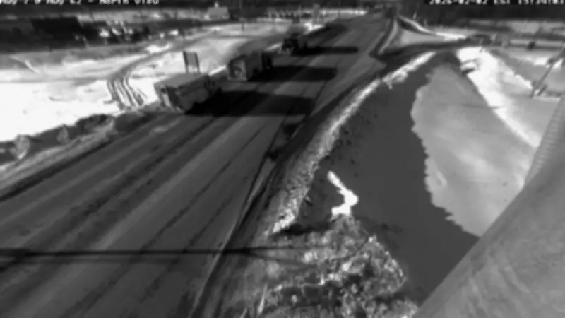 Serious Injuries Reported After Transport Truck and Ambulance Collide in Madoc, Ontario