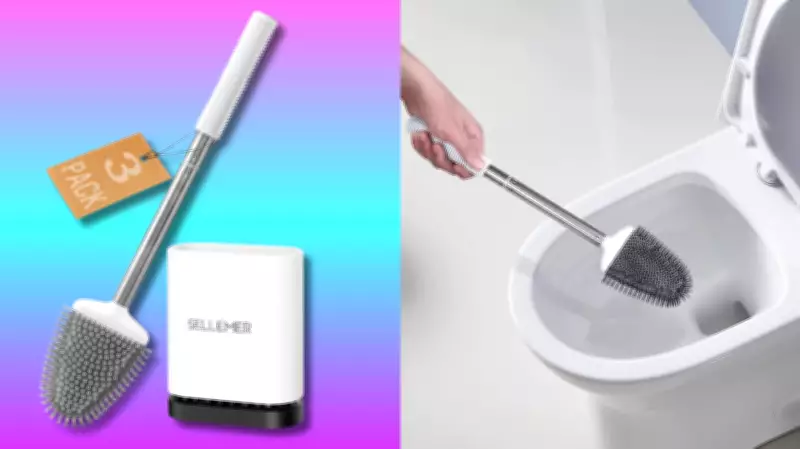 Silicone Toilet Brushes on Sale: Experts Urge Regular Replacement for Hygiene