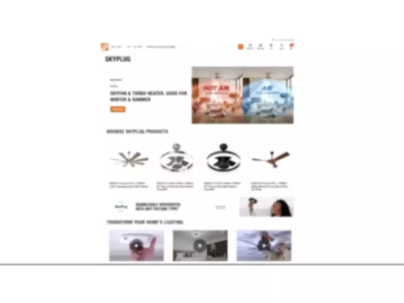 SKYX Launches Innovative Ceiling Fan-Heater Combo at Home Depot with Dedicated Brand Page