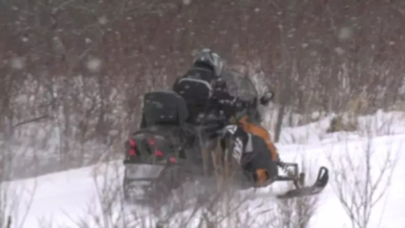 Snowmobile Patrols Crack Down on Unsafe Riders During Family Day Weekend
