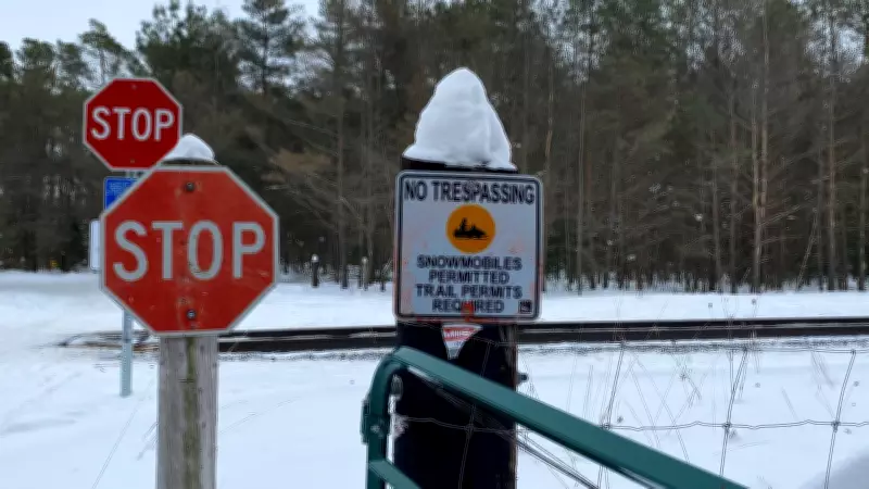 Snowmobiler Seriously Injured After Colliding with Steel Gate on Marked Trail in Barrie