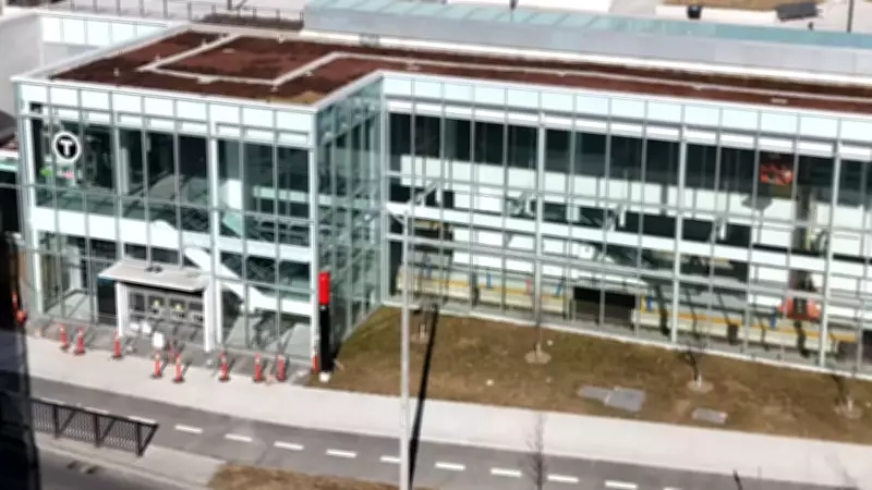 Sprinkler Pipe Bursts at Toronto's New Mount Dennis Station Days Before Opening