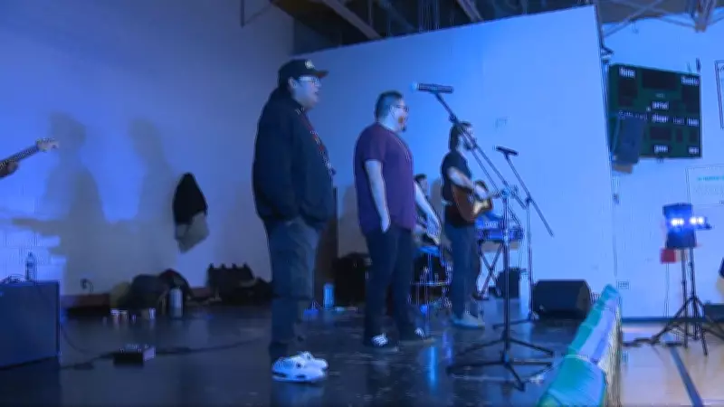 St. Monica Students Experience Unique Cultural Performance by Reuben and the Dark with Bullhorn Singers