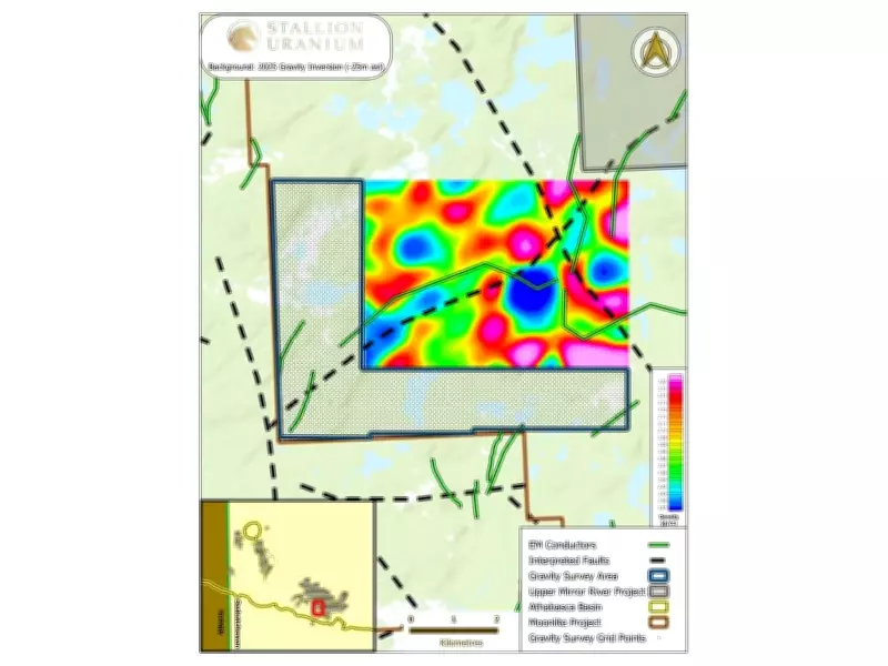 Stallion Uranium Completes Ground Gravity Survey Extension at Coyote Corridor