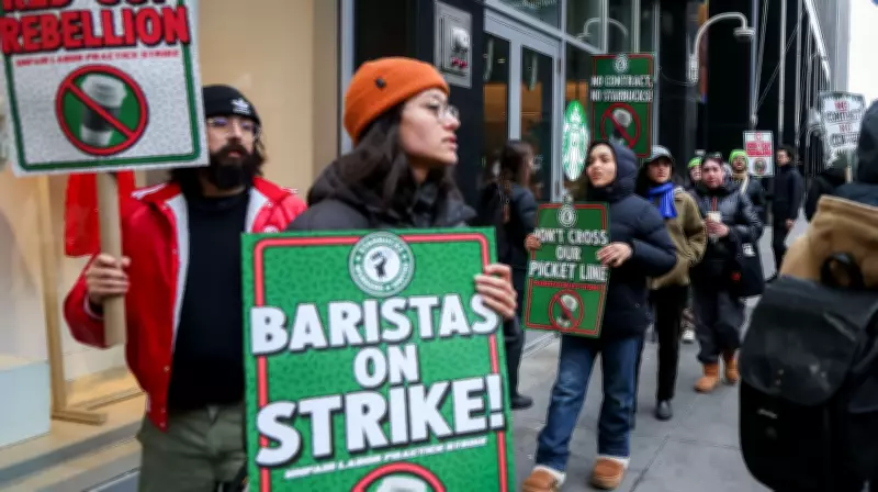 Starbucks Union Urges App Boycott in Contract Fight Escalation