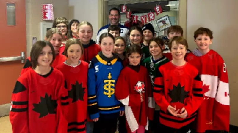 Stellarton Students Rally Behind Hometown Hockey Hero Blayre Turnbull in Olympic Gold Medal Clash