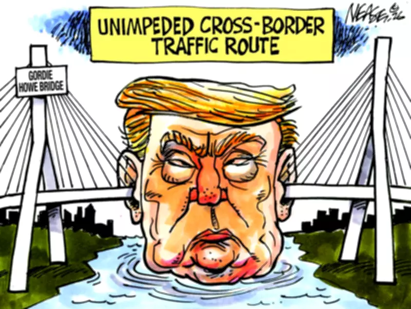 Steve Nease's Latest Cartoon Captures Attention in Toronto Sun