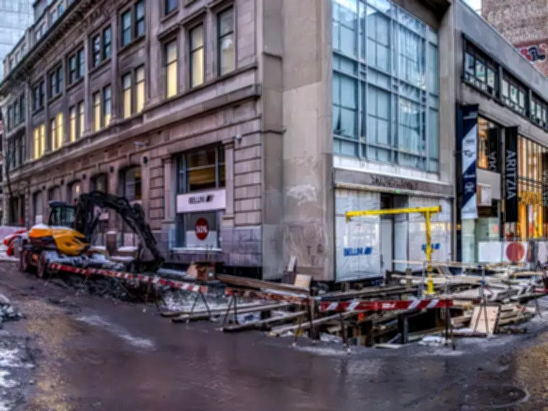 STM Closes Peel Metro's Stanley Entrance Again, Hurting Montreal Businesses