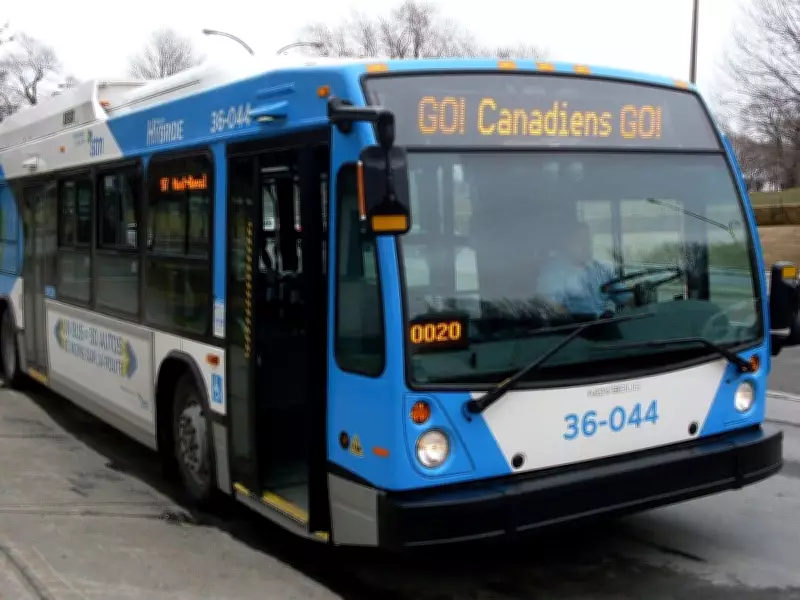 STM Reinstates 'Go' in 'Go Habs Go' Messages on Montreal Buses