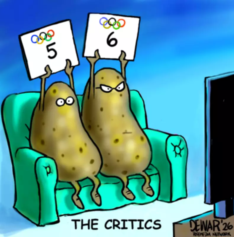 Sue Dewar's Cartoon Captures Olympic Buzz in Toronto Sun Feature