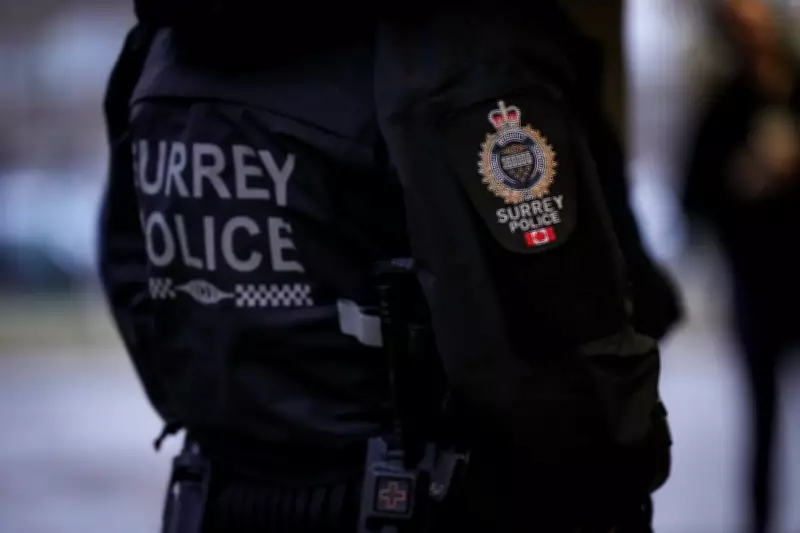 Surrey Police Investigate Possible Impaired Driving in Fatal Pedestrian Collision
