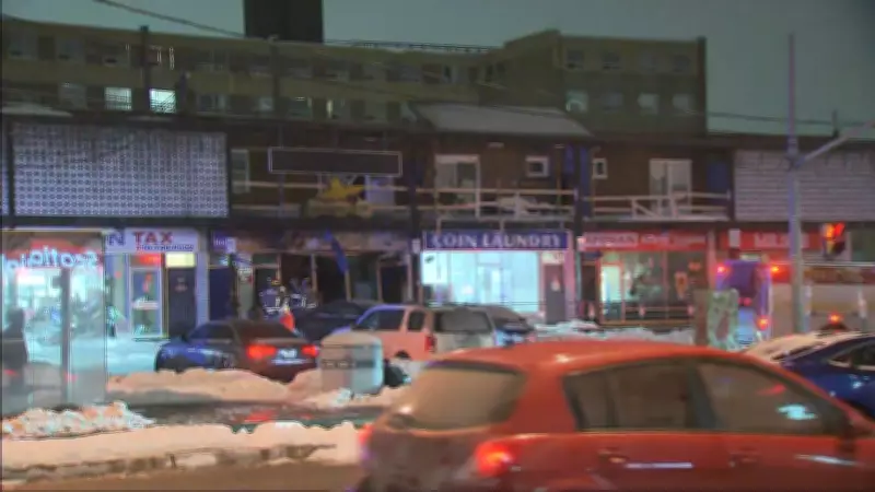 Suspicious Fire at Burrito Boyz in Etobicoke Under Investigation by Toronto Police