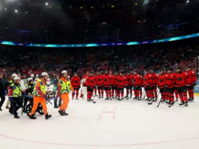 Swiss Star Kevin Fiala Suffers Apparent Leg Injury in Olympic Hockey Clash with Canada
