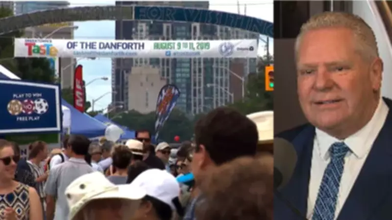 Taste of the Danforth Festival to Return This Summer After Premier Ford's Support