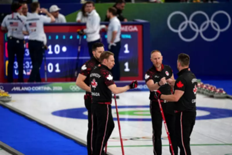 Team Jacobs' Salty Ritual: Smelling Salts Fuel Canada's Olympic Curling Charge