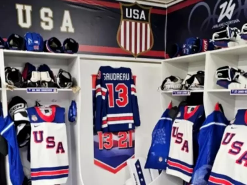 Team USA Honors Johnny and Matthew Gaudreau with Olympic Locker Room Tribute