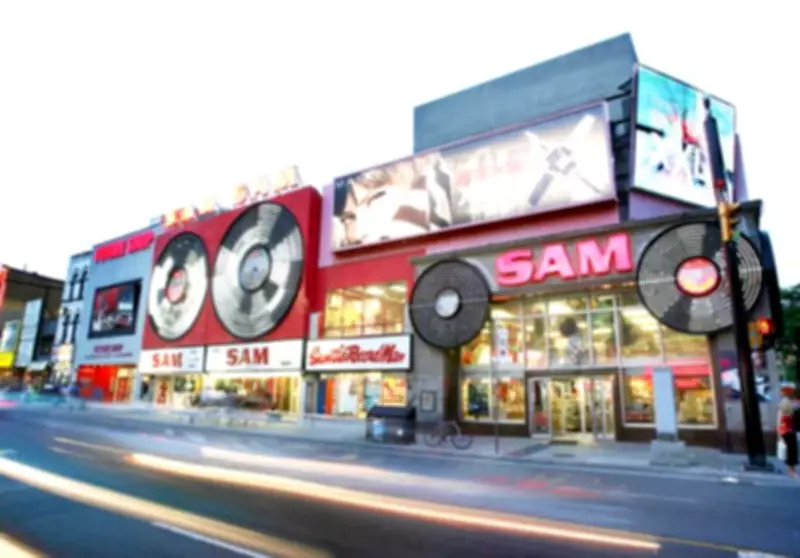 The Last Sam the Record Man Store Stands Strong in Ontario Mall