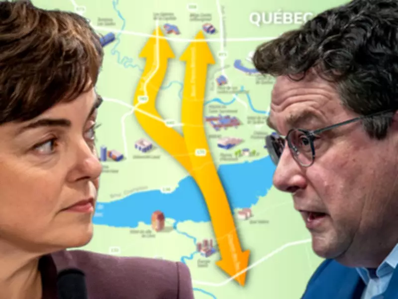 Third Link Debate Divides CAQ Leadership Race as Drainville and Fréchette Clash