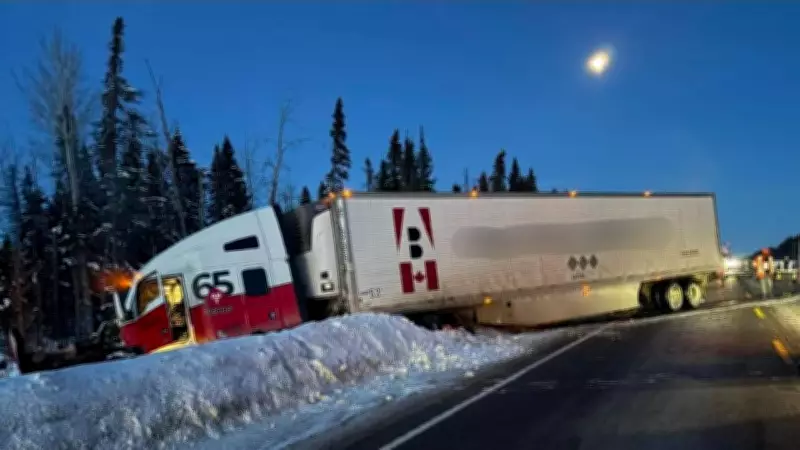 Three Killed in Fatal Highway 11 Collision Between Transport Truck and SUV in Northern Ontario