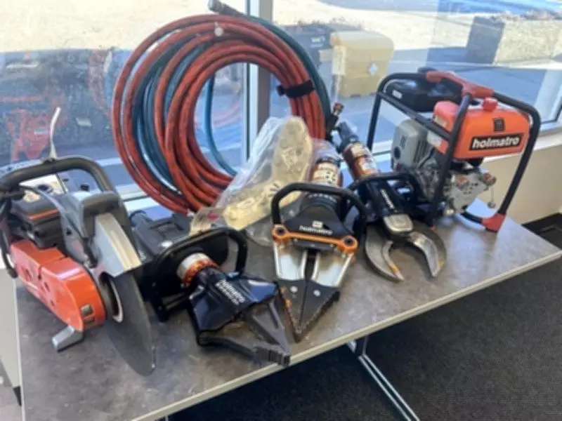 Three Men Face Over 200 Charges After Stolen Jaws of Life Used in $1M Theft Spree