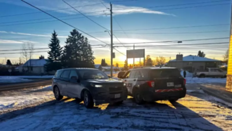 Thunder Bay Police Scene Closes Streets, Suspect Charged in Vehicle Break-Ins