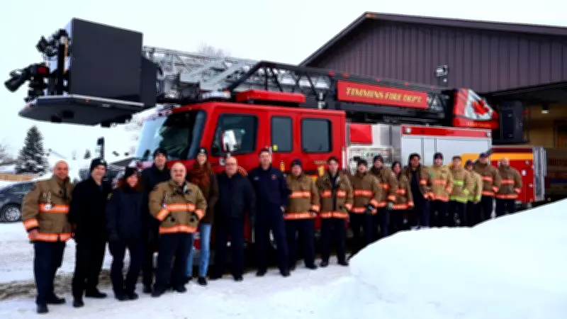 Timmins Fire Department Enhances Fleet with New 104-Foot Aerial Fire Truck