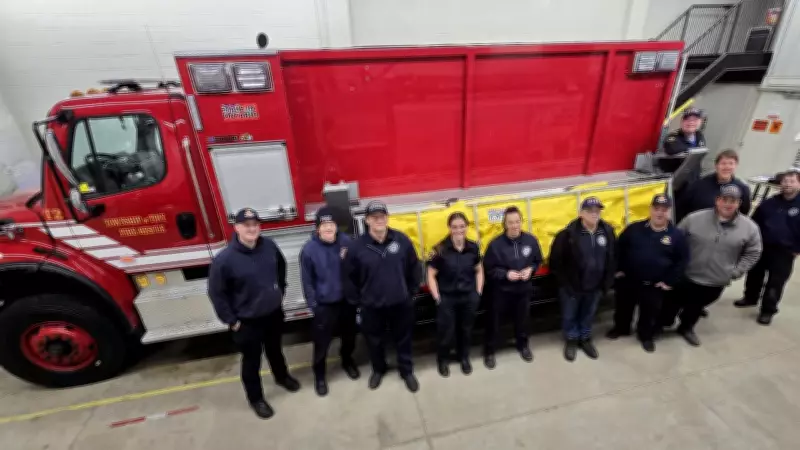 Tiny Fire Department Unveils New Tanker to Enhance Water Response in Hydrant-Limited Areas