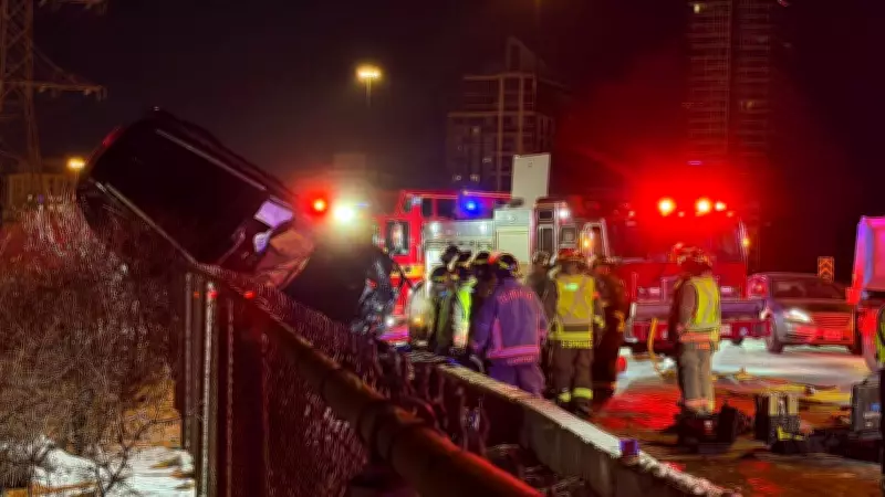 Toronto Driver Faces Impaired Charge After Gardiner Expressway Rollover