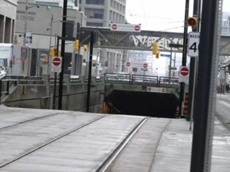 Toronto Man Charged After Stolen Vehicle Blocks TTC Queens Quay Tunnel