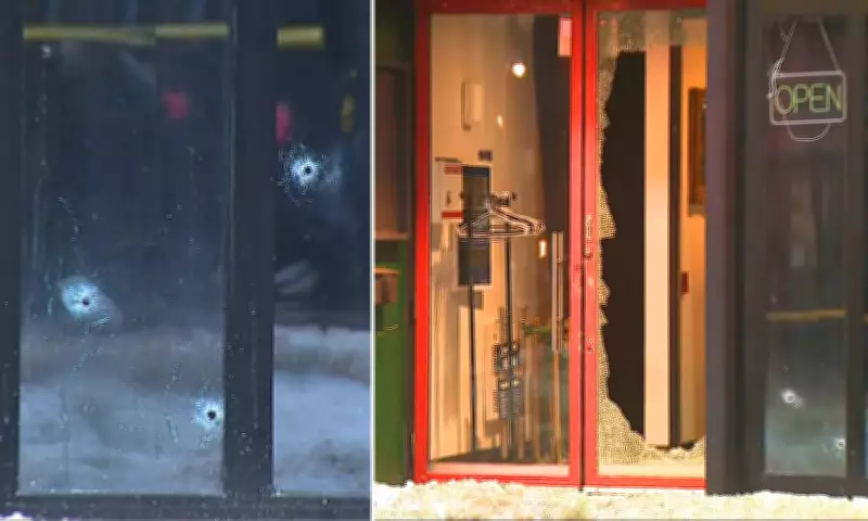 Toronto Police Probe Downtown Shooting After Bullets Shatter Business Window