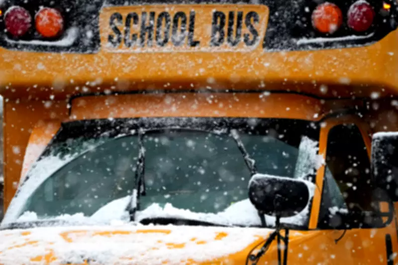 Toronto School Buses Cancelled Amid Severe Winter Storm