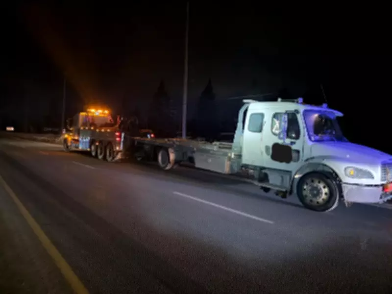 Tow Truck Impounded in Springwater After Driver Lacks Proper Certification