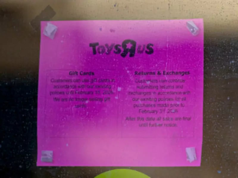 Toys 'R' Us Canada's $36M Gift Card Dilemma Amid Restructuring