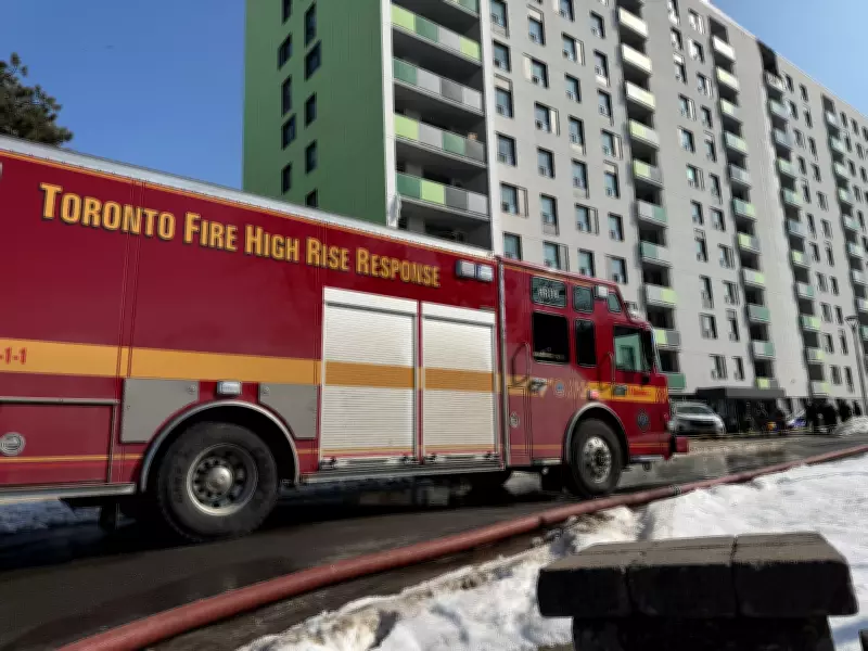 Tragic North York Apartment Fire Claims One Life After Rescue