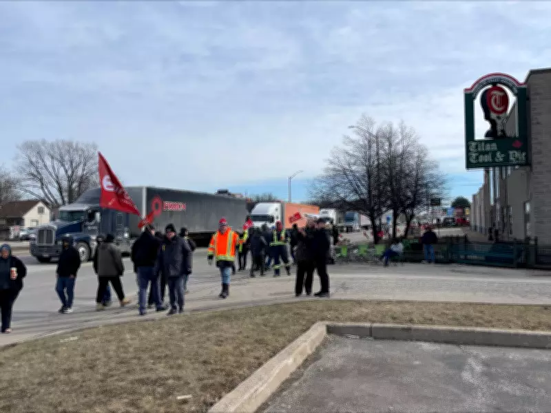Truck Blockade at Titan Tool in Windsor Disrupts Operations