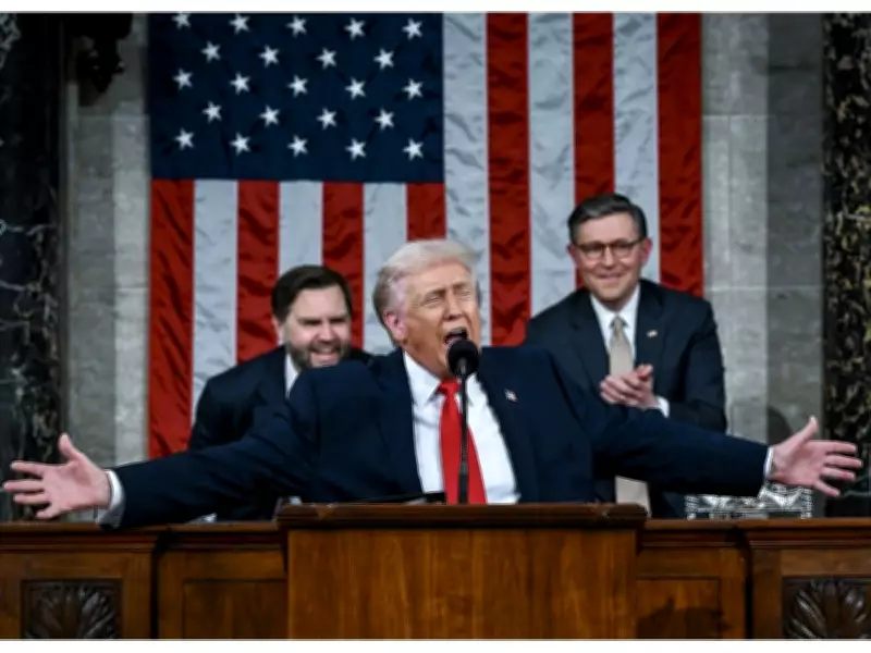 Trump Defiantly Reaffirms Tariff Strategy in Historic State of the Union Address